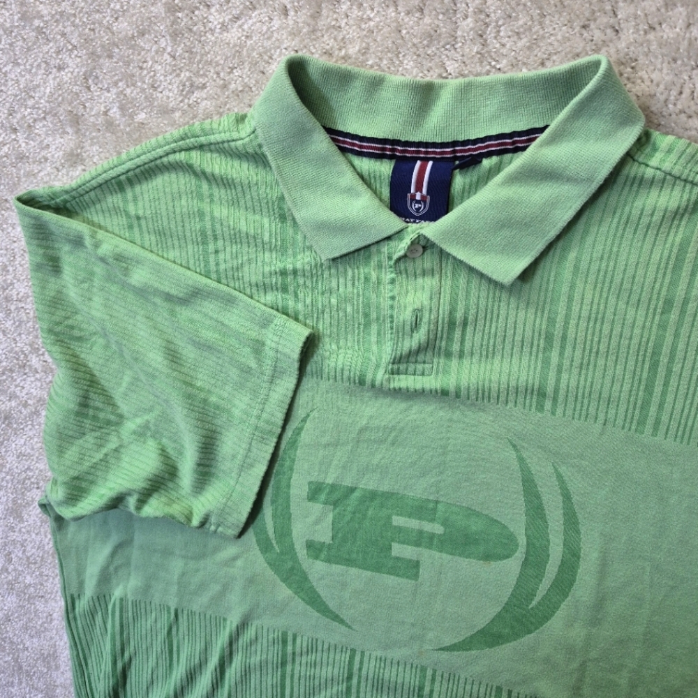 Vintage Phat Farm Shirt Mens XL Relaxed Polo Hip Hop Baggy Embroidered 90s Logo